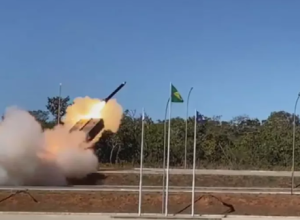 巴西成功试射该国自主研发的导弹