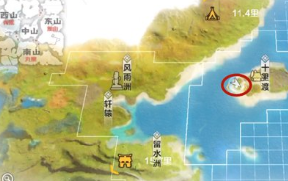 妄想山海灵巫铁铁地图地点位置介绍