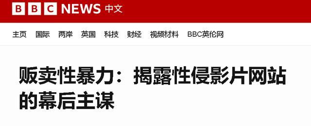 BBC记者曝偷拍视频团伙 为遁藏中国法律构造的清查他筹算插手日本国籍