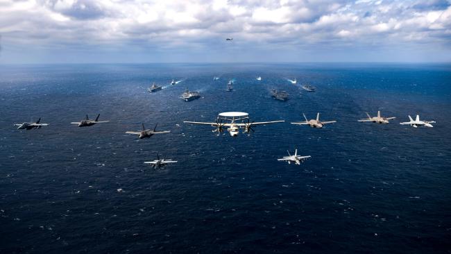 美知名军事网站发布全球海军实力排行榜：美国高居榜首，中国紧随其后