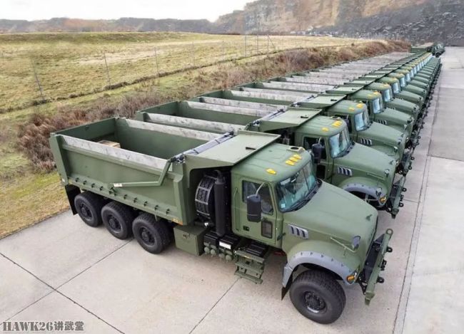 美军追加推销135辆M917A3重型自卸卡车 马克防务公司锁定大条约