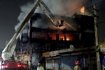 印度火灾致至少20人死亡
