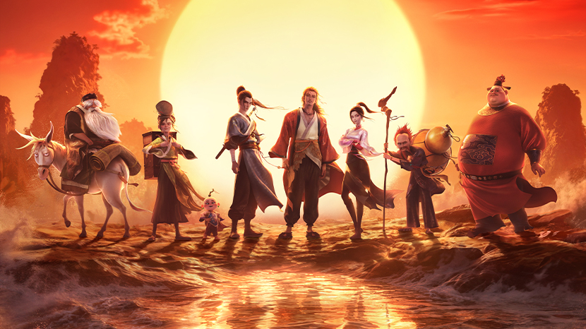 神仙喜剧动画大片《八仙！》定档7月24日凡人斗神仙今夏乐翻天