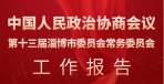 一图读懂十三届淄博市政协常委会工作报告
