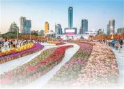 外国网友称赞中国绿化规划精细 城市花海引全球热议