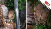 重庆一大桥底现巨大佛头？官方回应 现代塑像非文物