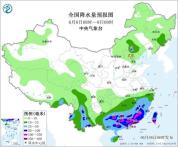 今明两天强降雨缩减至华南等地 南方暑热短暂消减