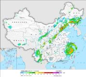 台风“巴威”在浙江玉环登陆 13级强风来袭