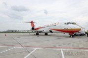 国产C909首航哈巴罗夫斯克 开启中俄空中新走廊