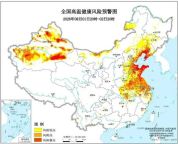 安徽多地发布高温橙色预警 高温健康风险高