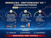 博主称全球加息潮给中国带来订单资金 外资持续流入中国市场