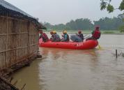 尼泊尔强降雨引发灾情 已致21人死亡