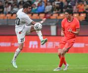 中国足球0:5惨败巴勒斯坦