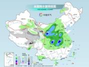 北方多地昨起出现大范围雨雪天气 冷空气接力致气温骤降