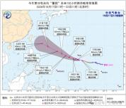 超强台风蔷琵可能登陆我国 路径仍具变数