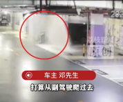 水管爆裂36万新车被喷3小时 商场回应