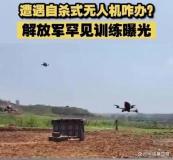 13秒看解放军如何应对自杀式无人机 展示高效反击力