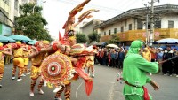 民俗巡演隊(duì)伍在東海島演出“人龍舞” 傳統(tǒng)與現(xiàn)代的交融