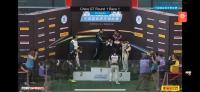 王一博今天是第一个打开香槟 与队友庆祝GT3AM组冠军
