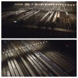 走進夜間的動車所 “陸地航母”蓄勢待發(fā)