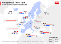 4月比亞迪歐洲多國銷量超越特斯拉 中國品牌崛起