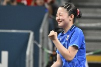 張本美和復(fù)仇金琴英晉級女單16強(qiáng) 苦戰(zhàn)七局過關(guān)