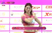 吳艷妮獲亞錦賽女子100米欄銅牌 中國選手閃耀賽場
