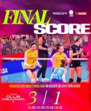 朱婷助科內(nèi)利亞諾晉級(jí)女排世俱杯決賽 關(guān)鍵發(fā)揮逆轉(zhuǎn)勝局