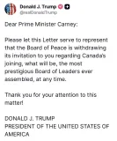 特朗普卡尼“口水仗”升级 加总理强硬回击