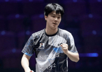 安宰贤晋级WTT重庆冠军赛男单16强 激战五局胜出