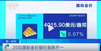金价跌油价银价涨 银价上涨1.32%