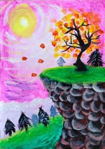 童心绘古韵 非遗入画来