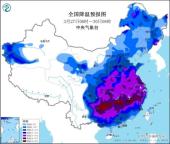 大风沙尘降温天气齐至 寒潮影响中东部
