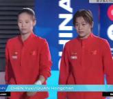 陳芋汐被玩偶砸到全紅嬋幫撿起 姐妹情深默契十足