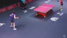 王曼昱極限回球擦邊得分 挽救賽點逆轉(zhuǎn)局勢