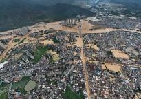 廣東懷集縣洪水 超18萬人受災救援緊張進行