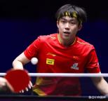 王楚欽打到了第7局的11比9 逆轉(zhuǎn)取勝晉級決賽