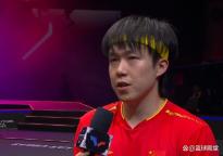 王楚欽說非常幸運(yùn)今天贏的是自己 關(guān)鍵球把控更勝一籌
