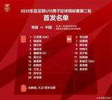 U15国足1比1战平韩国队 硬拼取得进步