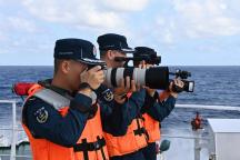 海警执法员守护黄岩岛 青春献海疆