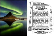 冰岛航空招募“差劲摄影师” 创意营销引热议