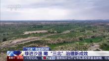 空中視角瞰“三北”治理新成效 綠色長城崛起