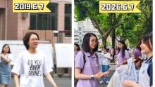 00后班主任感慨：7年前我在這里高考 故地重游傳遞好運
