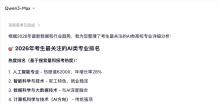 今年考生最關(guān)注的AI類專業(yè) 大模型預(yù)測(cè)報(bào)考趨勢(shì)