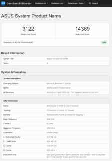 AMD Ryzen 5 9500F 处理器曝光：6 核 12 线程 Zen 5 架构、32MB L3 缓存，无核显