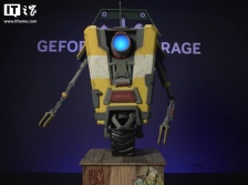 英伟达与 2K 游戏打造《无主之地》机器人造型 PC，搭载 RTX 5080、价值 1.4 万美元