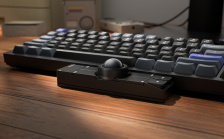 Keychron Nape Pro 轨迹球亮相：内置原相 3222 传感器、ZMK 开源固件