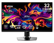 微星 MPG 322UR QD-OLED X24“流光”显示器上市，7999 元