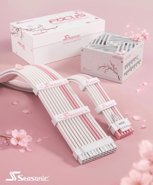 海韵发布 Focus GX-1000 ATX 3.1 樱花版电源：升级 PCIe 5.1，配原生 12V-2×6 接口