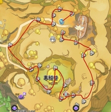 洛克王国世界旧飞艇航道全花朵采集路线